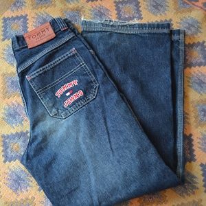 RARE vintage Tommy wide leg jeans